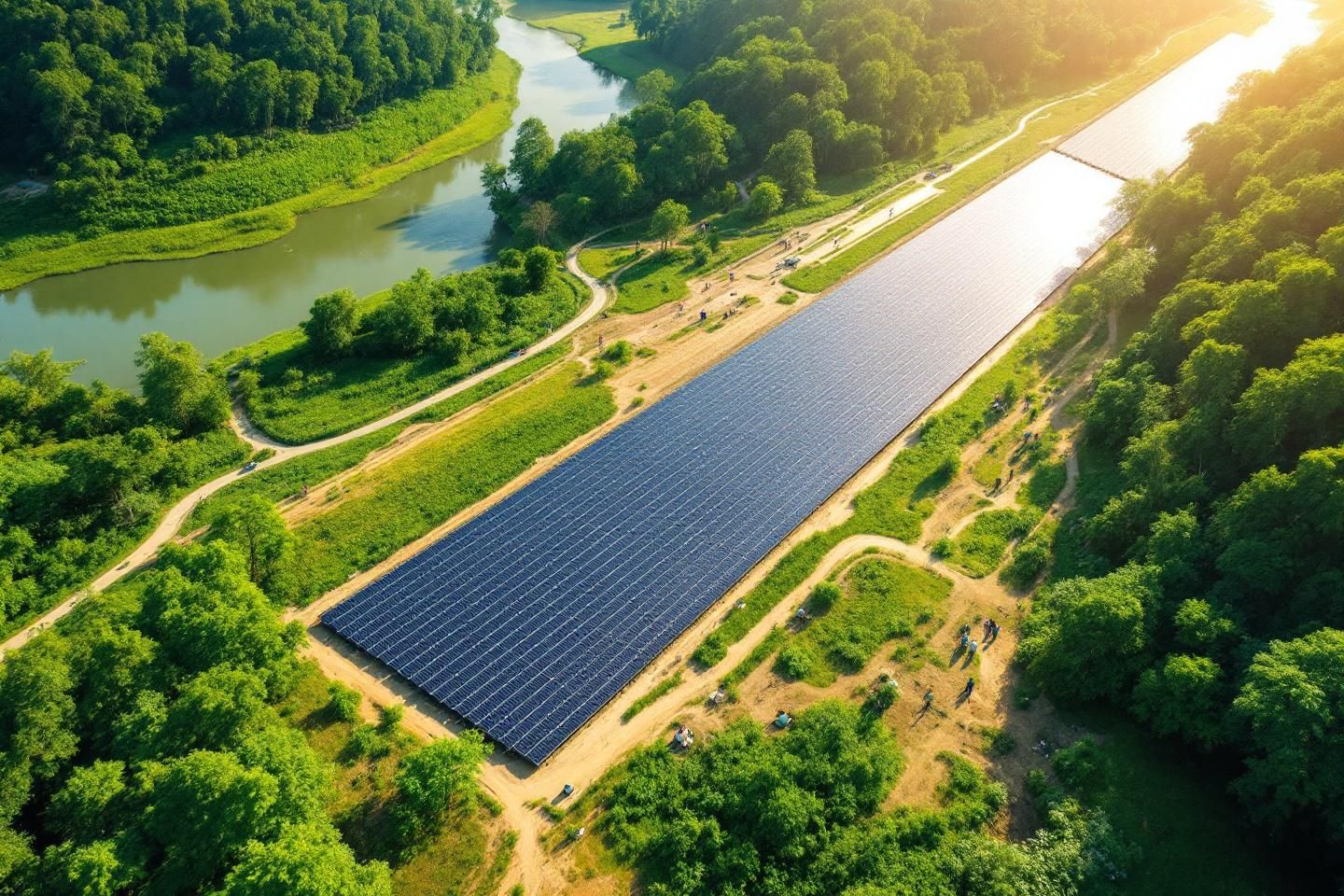 How do Investment opportunities in Cambodia in solar and hydropower attract long-term foreign capital?