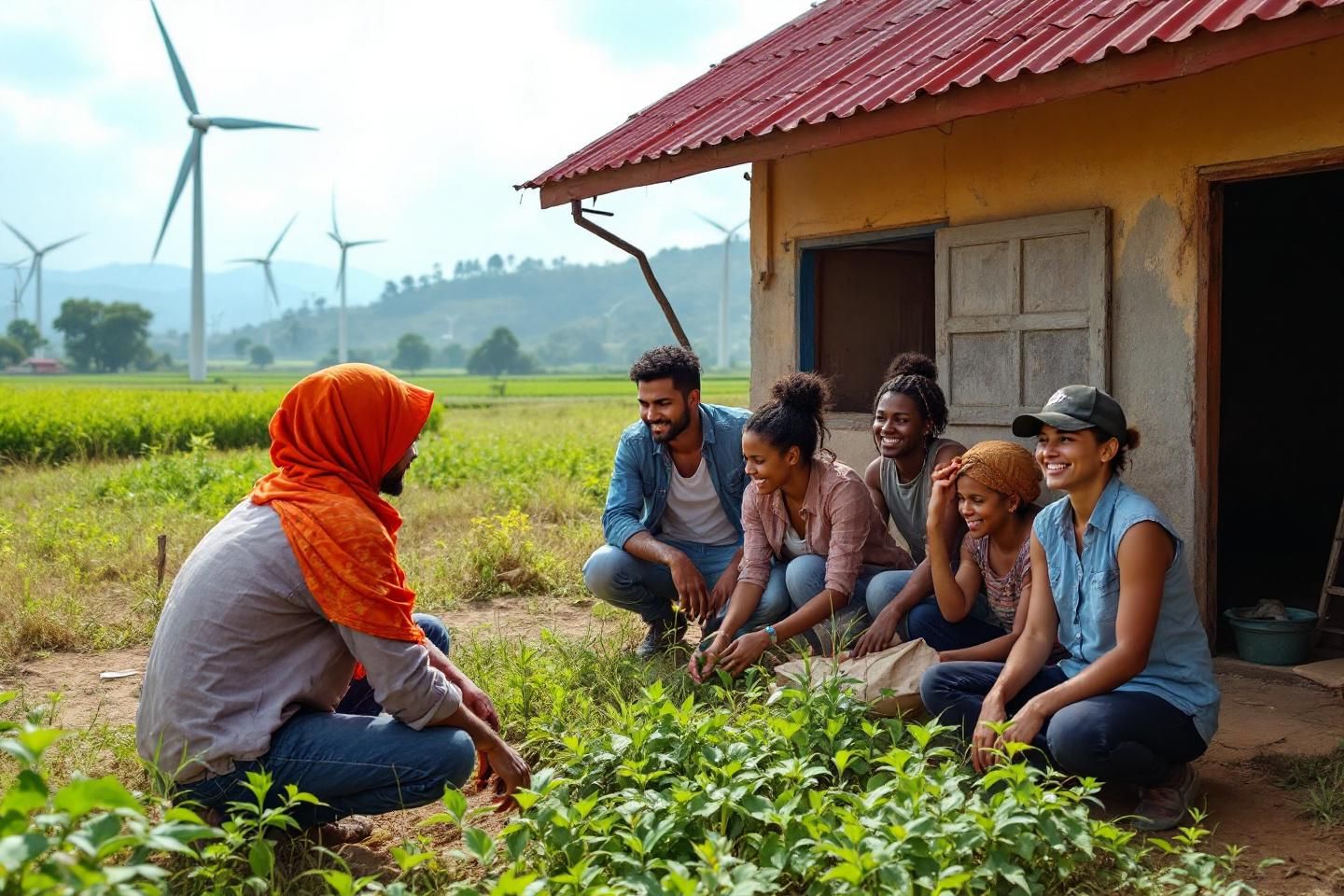 How do Investment opportunities in Cambodia create green and skilled jobs in developing areas?