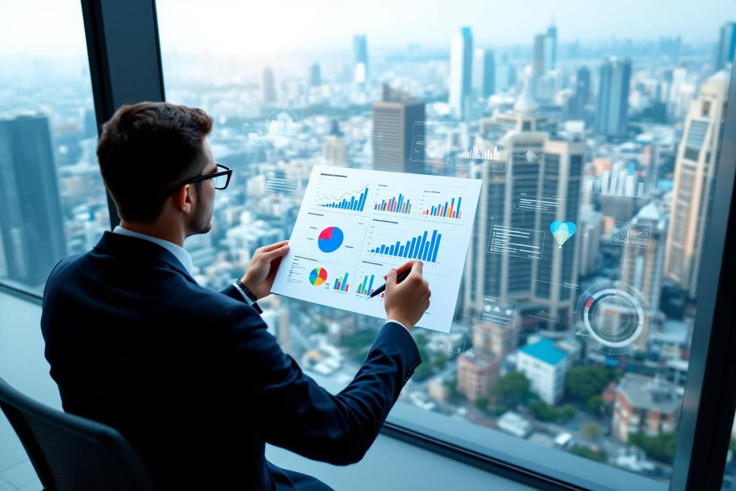 How do Phnom Penh business services apply benchmarking to improve investors’ operational performance?