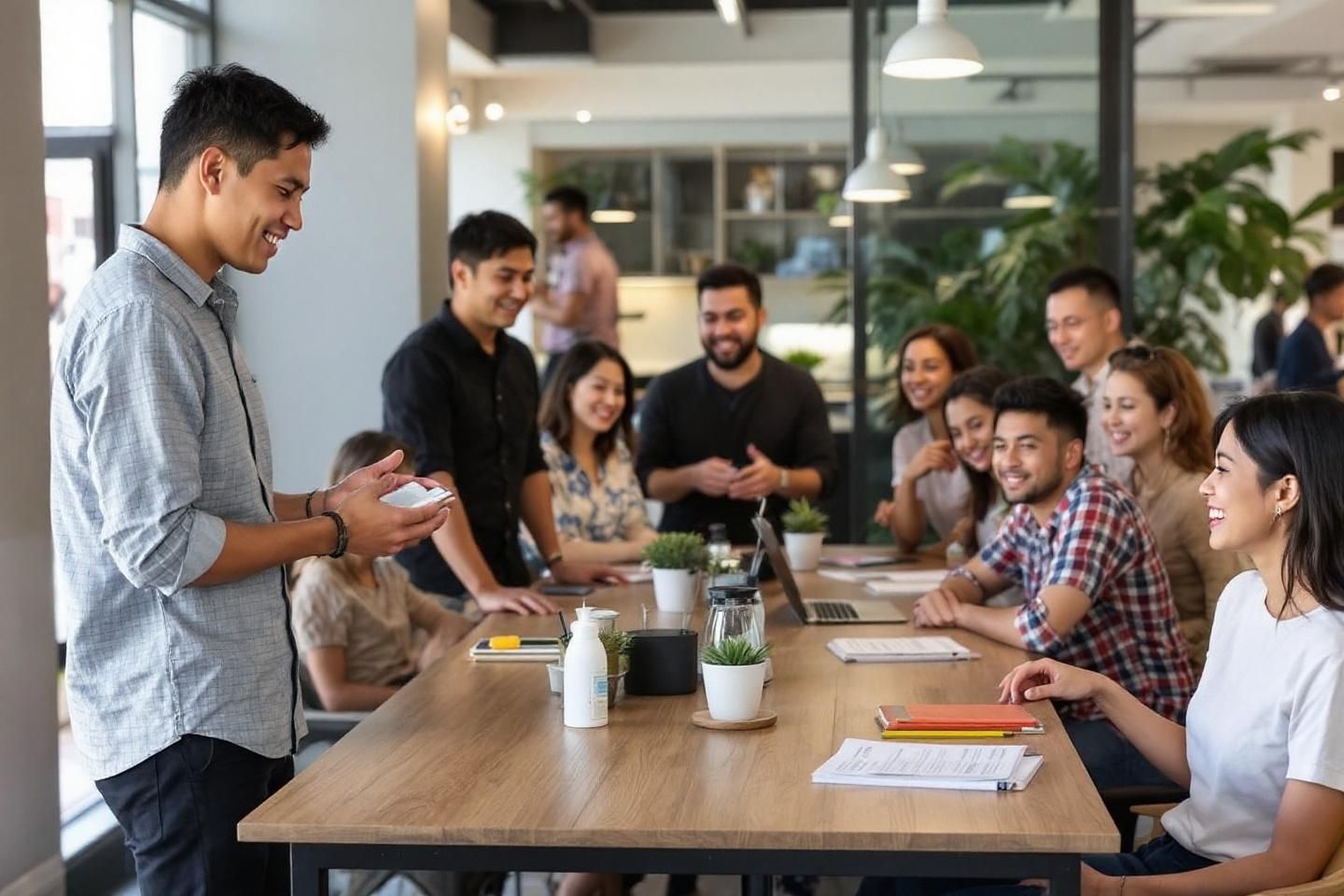 How do Phnom Penh business services encourage the development of new products and services?