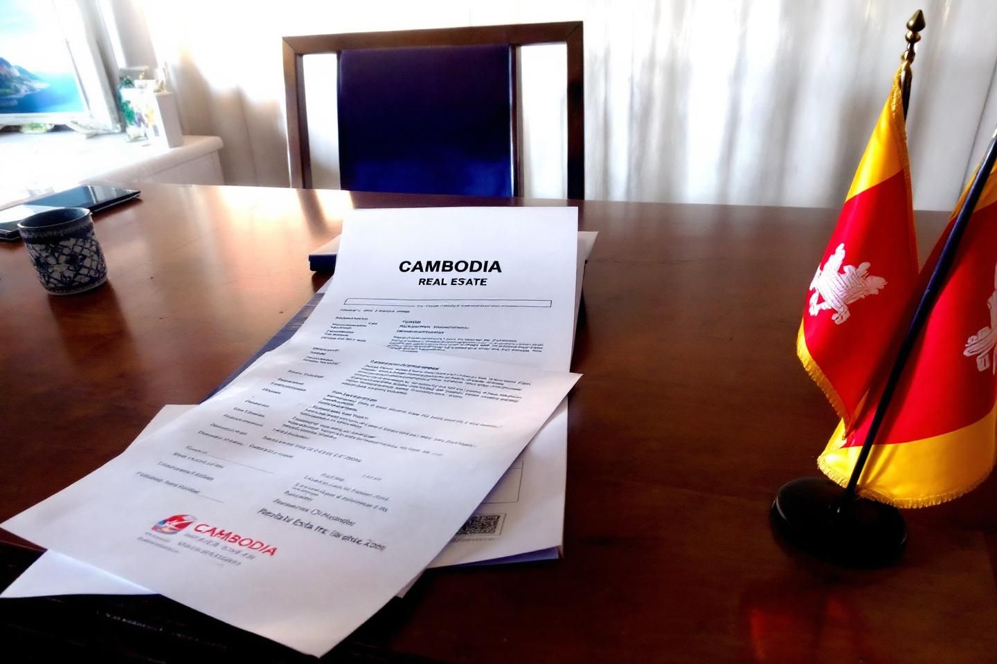 How does verifying property titles secure a Real estate investment in Cambodia?